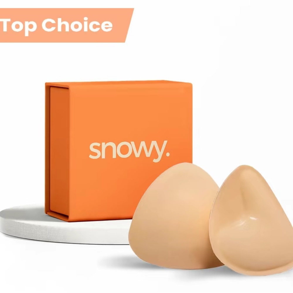 Snowy Silicone Nipple Covers